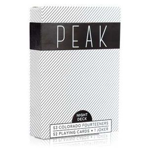 Peak Night deck USPCC 52 colorado fourteeners playing cards poker deck 11