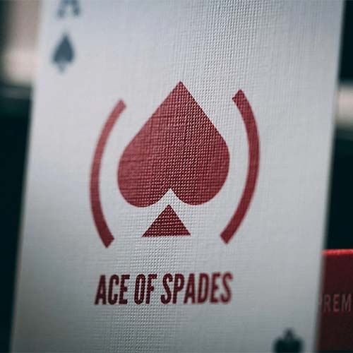 Product Red Theory11 playing cards aids poker deck Sida VIH baraja cartas 13
