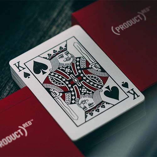 Product Red Theory11 playing cards aids poker deck Sida VIH baraja cartas 14