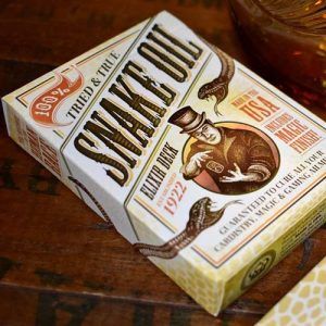 Snake Oil Elixir deck playing cards USPCC The blue crown midnight aceite serpiente magic 11