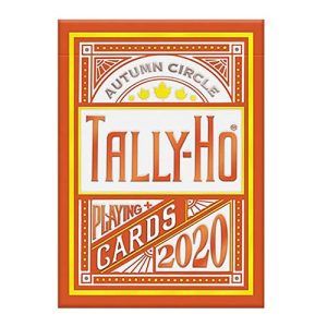 Tally Ho Autumn Circle 2020 playing cards Cardistry No 4 USPCC Linoid finish poker deck 11