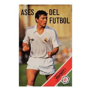 Ases del Futbol Fournier Naipes Heraclio 1986 33 cartas AFE juego infantil jugadores ficha tecnica 11