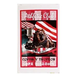 Baraja Athletic Club Copas Trofeos Copa 2023 2024 Bilbao cartas naipe coleccion Futbol footbal 11