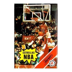 Baraja Estrellas NBA Fournier Naipes Heraclio 1988 1989 infantil pegatina gratis jugadores baloncesto 11