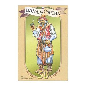 Baraja Gaucha Heraclio Fournier Naipes 50 cartas Mateo Tikas Plechas Argentina Paraguay Uruguay coleccion 11