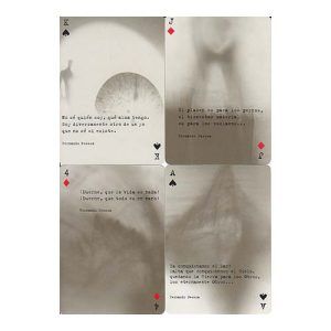 Fernando Pessoa Baraja Fournier Naipes Heraclio Cartas poker poemas poesia coleccion 12