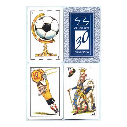 La Baraja del Mundial Interviu Fournier cartas naipe Futbol española jugadores Spanish playing cards 12