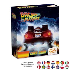 Back to the Future Game card shuffle Cartamundi FIlm Cinema Universal Regreso al futuro juego mesa pelicula 1