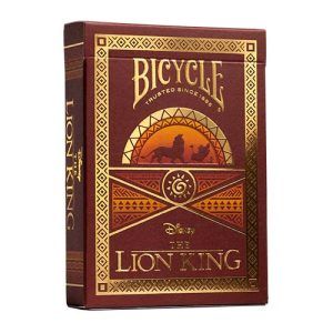 Bicycle The Lion King playing cards Disney poker deck magic El rey leon baraja magia 11