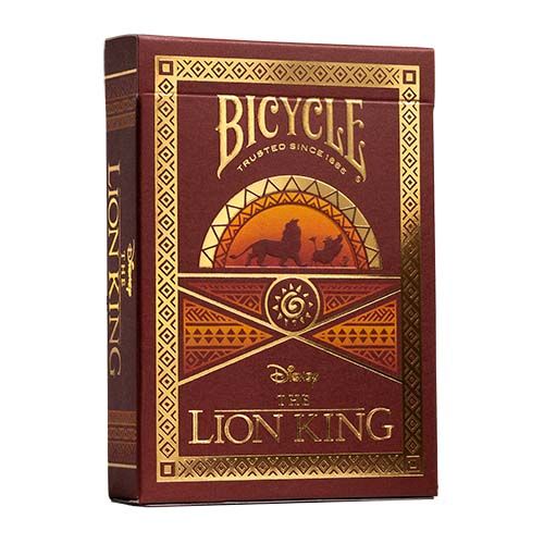 Bicycle The Lion King playing cards Disney poker deck magic El rey leon baraja magia 11