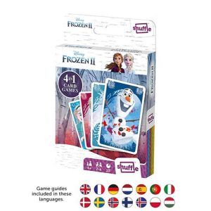 Frozen II Baraja infantil 4 juegos en 1 card games Shuffle Cartamundi Disney Princess princesa hielo cartas 11