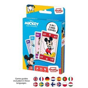 Mickey and friends Game 4 in 1 card games Shuffle Cartamundi Mouse Disney Baraja infantil juegos cartas 11