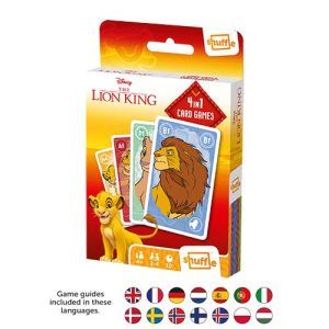 The Lion King games 4 in 1 card Disney Shuffle Cartamundi game baraja infantril cartas Rey leon 11
