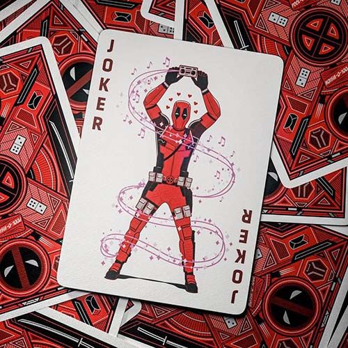 DeadPool playing cards Theory11 Marvel Studios film cinema poker deck magic 13
