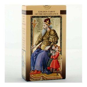 Golden Tarot Renaissance Lo Scarabeo Estensi Jo Dworkin 78 crads deck Dorado Renacimiento cartas baraj 11
