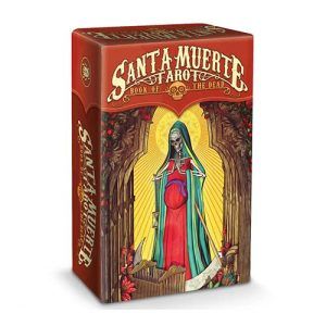 Mini Santa Muerte Tarot Lo Scarabeo Fabio Listrani 78 cards instructions Mexico muertos baraja cartas 11