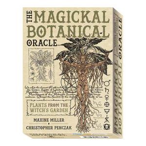 The Magickal Botanical oracle cards Lo Scarabeo plant from teh witch and garden 33 cards and book 11