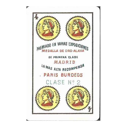 Baraja Augusto Rius 1889 Fournier Reproduccion naipes heraclio española cartas baralho espanhol spanish deck playing cards 13