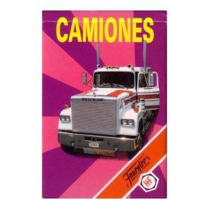 Baraja Camiones 1989 Fournier Heraclio cartas camion serie nostalgia 11
