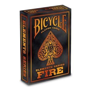 Bicycle Fire Elements Series playing cards poker deck magic Baraja cartas magia fuego 11