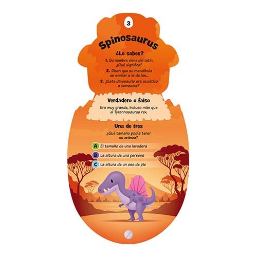 Explora Mentes Dinosaurios Susaeta Fichas preguntas respuestas curiosidades 9788411961486 Editorial Aprender 14