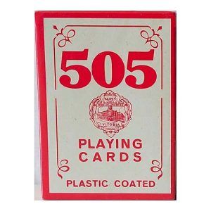 Poker 505 C especial Fournier 54 cards baraja cartas corta truco trucos magia magic tricl¡k tricks roja red 1