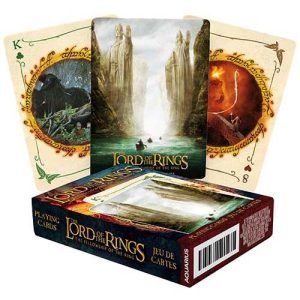 The lord of the rings playing cards Aquarius The fellowship poker deck baraja cartas anillos comunidad anillo 11