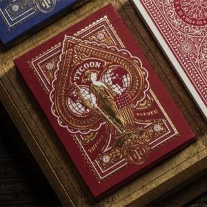Tycoon red Theory11 deck playing cards Eleven Chamber magic poker baraja cartas 11