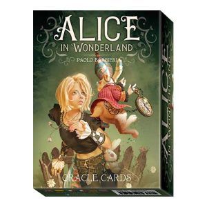 Alice in wonderland oracle cards Lo Scarabeo Paolo Barbieri Book oraculo cartas libro Alicia pais maravillas baraja 11