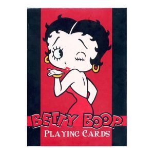 Betty Boop playing cards Aquarius poker deck comic vintage official baraja cartas naipe pin up 11
