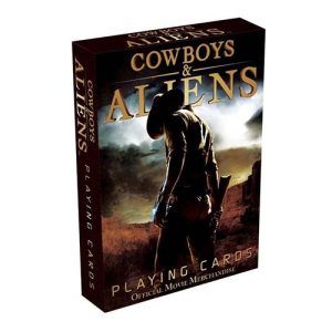 Cowboys and Aliens playing cards Aquarius poker deck Movie film cinema universal studios 11