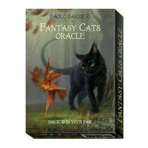 Fantasy Cats oracle Barbieri Lo Scarabeo Paolo Book Baraja cartas oraculo libro fantasía gatos gato 11