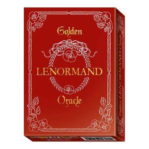 Golden Lenormand oracle cards Lo Scarabeo book instructions foil Lunaea Weatherstone,baraja cartas oraculo libro tarot instrucciones 11