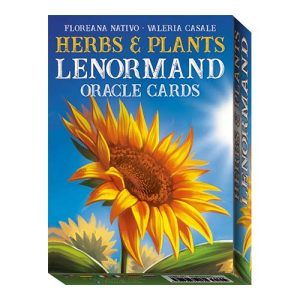 Herbs plants Lenormand oracle cards Lo Scarabeo Floreana Nativo Valeria Casale hierbas plantas oraculo baraja cartas book libro 11