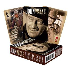 John Wayne playing cards Aquarius poker deck Western film cinema baraja cartas actor jeu cartes 11