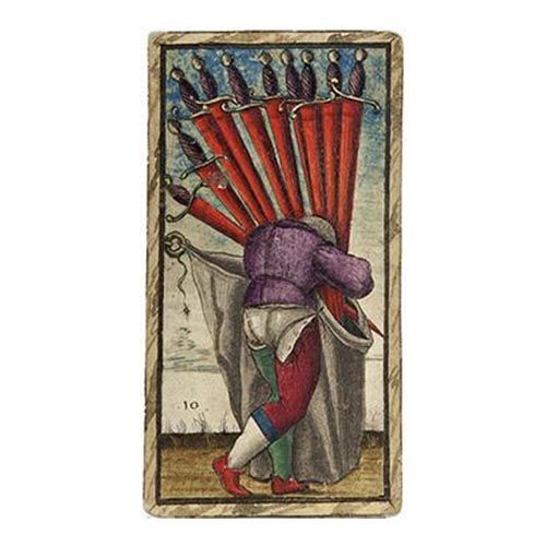Sola Busca Tarot Lo Scarabeo cards Museum quality Italian renaissance brera baraja cartas 12