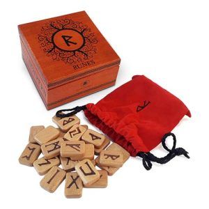 Wooden Runes Lo Scarabeo luxe instructions runas madera caja lujo aprender instrucciones 11