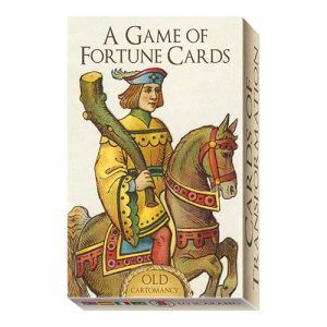 A Game of fortune cards Lo Scarabeo 40 with instructions Donforf Frankfurt 1900 old cartomancy baraja cartas reproduccion 11