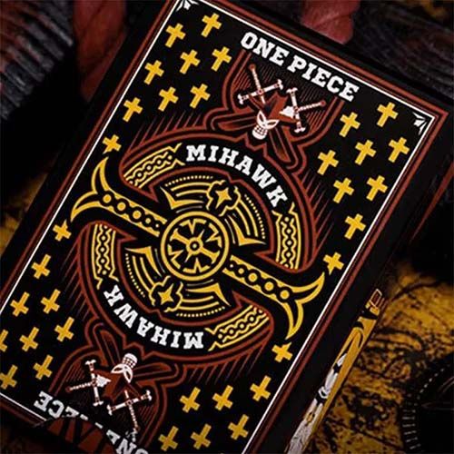 Mihawk One Piece playing cards poker anime limited numbered edition baraja cartas edicion limitada numerada 14