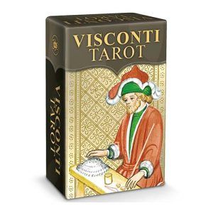 Mini Vsiconti Tarot Lo Scarabeo78 cards Milan 1450 Atanas Atanassov instructions baraja cartas bolsillo viaje 11