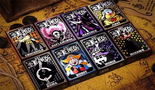 One Piece playing cards limited numbered edition card mafia anme manga comic
