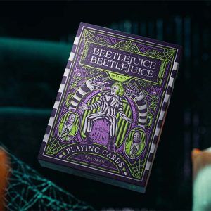 Beetlejuice playing cards Theory11 poker deck Warner Bros Movie film baraja cartas cinema cine pelicula 11