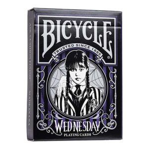 Bicycle Wednesday playing cards Netflix Adams family poker deck baraja cartas Miercoles familia Nevermore Academy 11