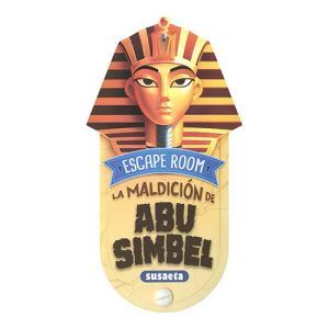 Escape Room Maldicion Abu Simbel Piramides Susaeta Ediciones tesoros piramides Egipto enigma juego cartas 11