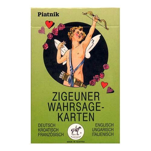 Gipsy fortune tellng cards Piatnik Gypsy oracle oraculo gitano Tzigane zigeuner wahrsage karten cartes 11