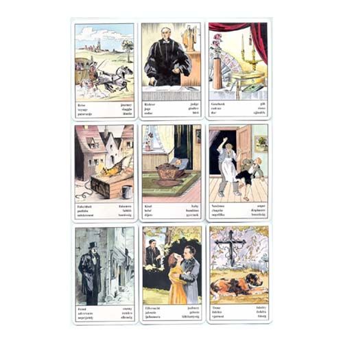 Gipsy fortune tellng cards Piatnik Gypsy oracle oraculo gitano Tzigane zigeuner wahrsage karten cartes 13