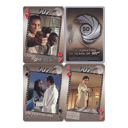 50th Anniversary James Bond 007 - Naipecoleccion playing cards ...
