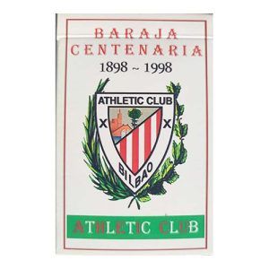 Baraja Centenaria Athletic Club Bilbao 1898 1998 cartas naipe futbol San Mames Gabarra centenario 11