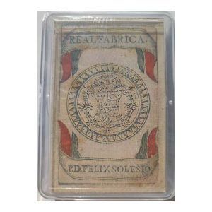 Baraja Macharaviaya Ufesa Fournier Reproduccion 1787 Malaga Feliz Solesio Real fabrica Malaga Naipe cartas estuche plástico 11