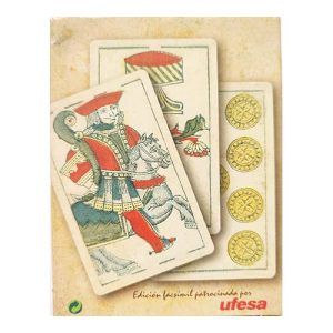 Baraja Macharaviaya Ufesa Fournier Reproduccion 1787 Malaga Feliz Solesio Real fabrica Malaga Naipe cartas funda corredera 11